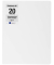 Sichtbuch 21009-02, weiß, A4, Polypropylen(PP)