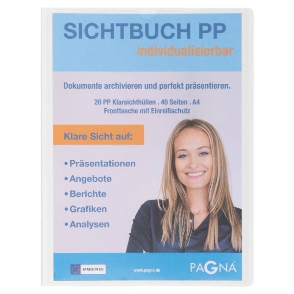 4009212065247 - Office Sichtbuch DIN A4 20 Hüllen weiß 4009212065247 Pagna