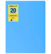 Sichtbuch 21012-13, hellblau, A4, Polypropylen(PP)