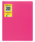 Sichtbuch 21012-34, dunkelrosa, A4, Polypropylen(PP)