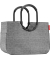 Einkaufskorb loopshopper L Kunstfaser twist silver