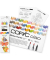 Ciao 2D Brilliant Palette Starter Layoutmarker-Set farbsortiert 1,0 + 6,0 mm, 1 Set