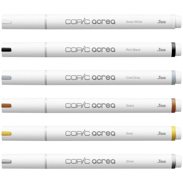 4511338064658 - acrea Essentials Layoutmarker-Set farbsortiert 08 mm 4511338064658 6 Stück