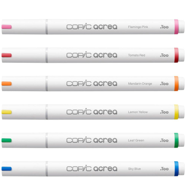 acrea Vivid Layoutmarker-Set farbsortiert 0,8 mm