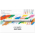 acrea Vivid Layoutmarker-Set farbsortiert 0,8 mm