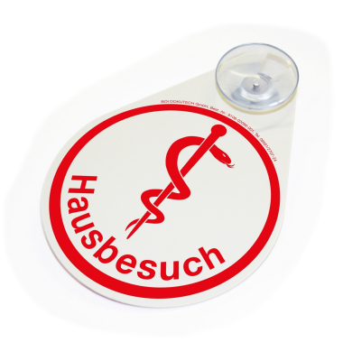 BOI Hinweisschild Hausbesuch 9108-02096-001 rt