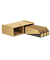 Korpus ohne Schublade 262x446x145mm braun 10 Stück