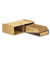 Korpus ohne Schublade 262x446x145mm braun 10 Stück