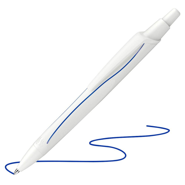 4004675138569 - Kugelschreiber Reco 131850 Medium weiß Mine blau 4004675138569 Schneider