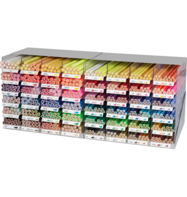 Farbstift Jumbo und Colour Grip sortiert