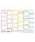 Tafelkalender A4 quer 2026 Rainbow