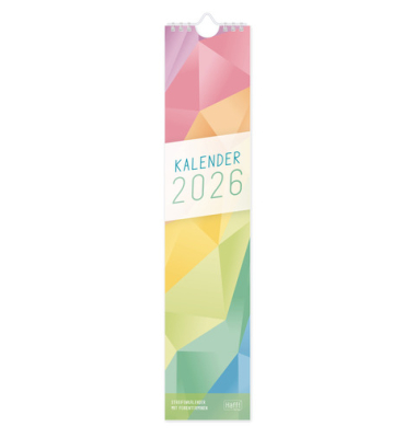 Streifenkalender 2026 Rainbow Streifenkalender 2026 Rainbow