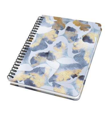 Notizbuch JN626, mit Spirale Jolie, blau, A5, punktkariert, 100g, 60 Blatt / 120 Seiten