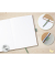Notizbuch ca.A5 blanko Pure Mint