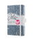 Buchkalender J6348, Jolie, blau, wei&szlig;, 1 Woche / 2 Seiten, 9,5x15cm (A6), 2027