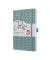 Buchkalender J6133, Jolie, mittelblau, 1 Woche / 2 Seiten, 13,5x20,3cm (A5), 2026