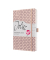 Buchkalender J6131, rosé, 1 Woche / 2 Seiten, 13,5x20,3cm (A5)