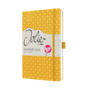 Buchkalender Flair A5 2026 mango yellow