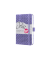 Buchkalender Flair A6 2026 dark purple