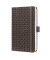 Buchkalender J6122, Jolie, braun, 1 Woche / 2 Seiten, 9,5x15cm (A6), 2026