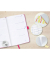 Buchkalender Flair A6 2026 fuchsia pink