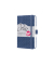Buchkalender Flair 2026 A6 indigo blue