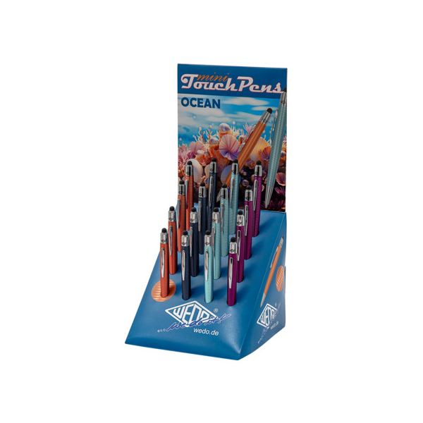 16 Stück WEDO Kugelschreiber Touchpen mini sortiert 4003801874326 WEDO