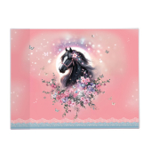 Schreibunterlage Luna 75 141 bunt Pferd 49x38cm