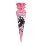 Geschwisterschult&uuml;te 93 141, Pferd Luna, 35cm, rund