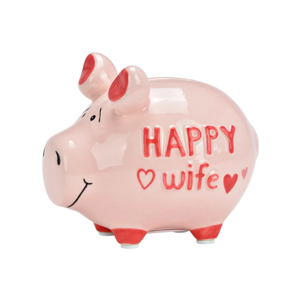 3 Stück KCG Spardose Schwein (klein) 10044516 , Happy Life 4007698706074 KCG