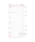 Kalendereinlage 50556, Wochenplan, 1 Woche / 1 Seite,  (Midi (9,6x17,2cm)), 2026