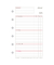 Kalendereinlage 50616, Wochenplan, 1 Woche / 2 Seiten,  (Mini (7,9x12,5cm)), 2027