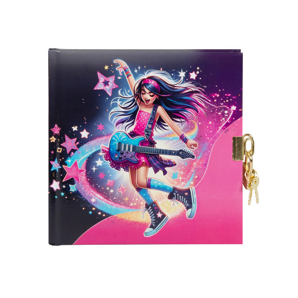 4009835440568 - Tagebuch mSchloss Star Melody 4009835440568 Goldbuch