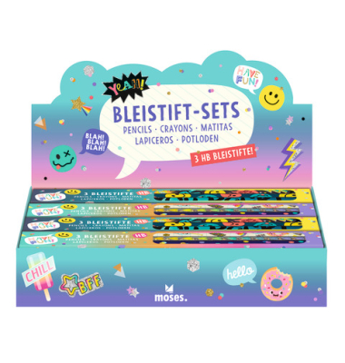 Bleistift-Set, 26305, H&auml;rte HB, H&auml;rte HB, sortiert