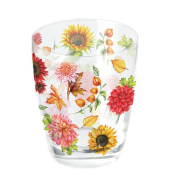 Wasserglas 0,25 l Herbstblüte