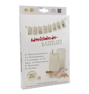 Adventskalender Bastelset