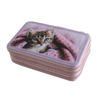 Schüleretui Motiv Katze