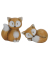 Dekofigur Fuchs Terracotta braun sort.