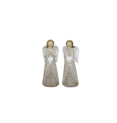 Weihn.Engel Polyresin