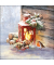 Weihn.Motivserviette 33x33cm  Robin