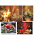 Weihnachtskarte 10 Er sort. ohne Text