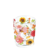 Teelichthalter 17319770 Herbstbl&uuml;te bunt 5,5x6,6cm 