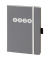 Buchkalender 02-0356, grau, 1 Woche / 2 Seiten, 14x21cm (A5), 2026