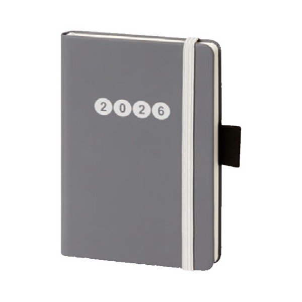 4000867752384 - Buchkalender 02-0358 dunkelgrün 1 Woche   2 Seiten 9x14cm (A6) 2026 4000867752384 ALPINA