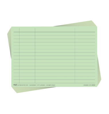 Urlaubs- und Fehltagekarten 2900/26-10, A5 quer, 2026