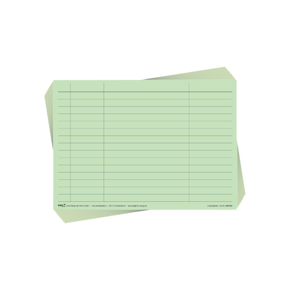 4002871996211 - Urlaubs- und Fehltagekarten 2900 26-10 A5 quer 2026 4002871996211 10 Stück