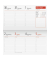 Kalendereinlage Taschenkalender 2026