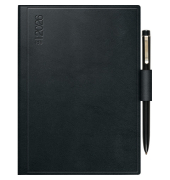 Taschenkalender Kunststoff schwarz