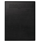 Buchkalender 70-27 064 906, schwarz, 1 Woche / 2 Seiten, 