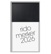 Tagesblock 2026 schwarz